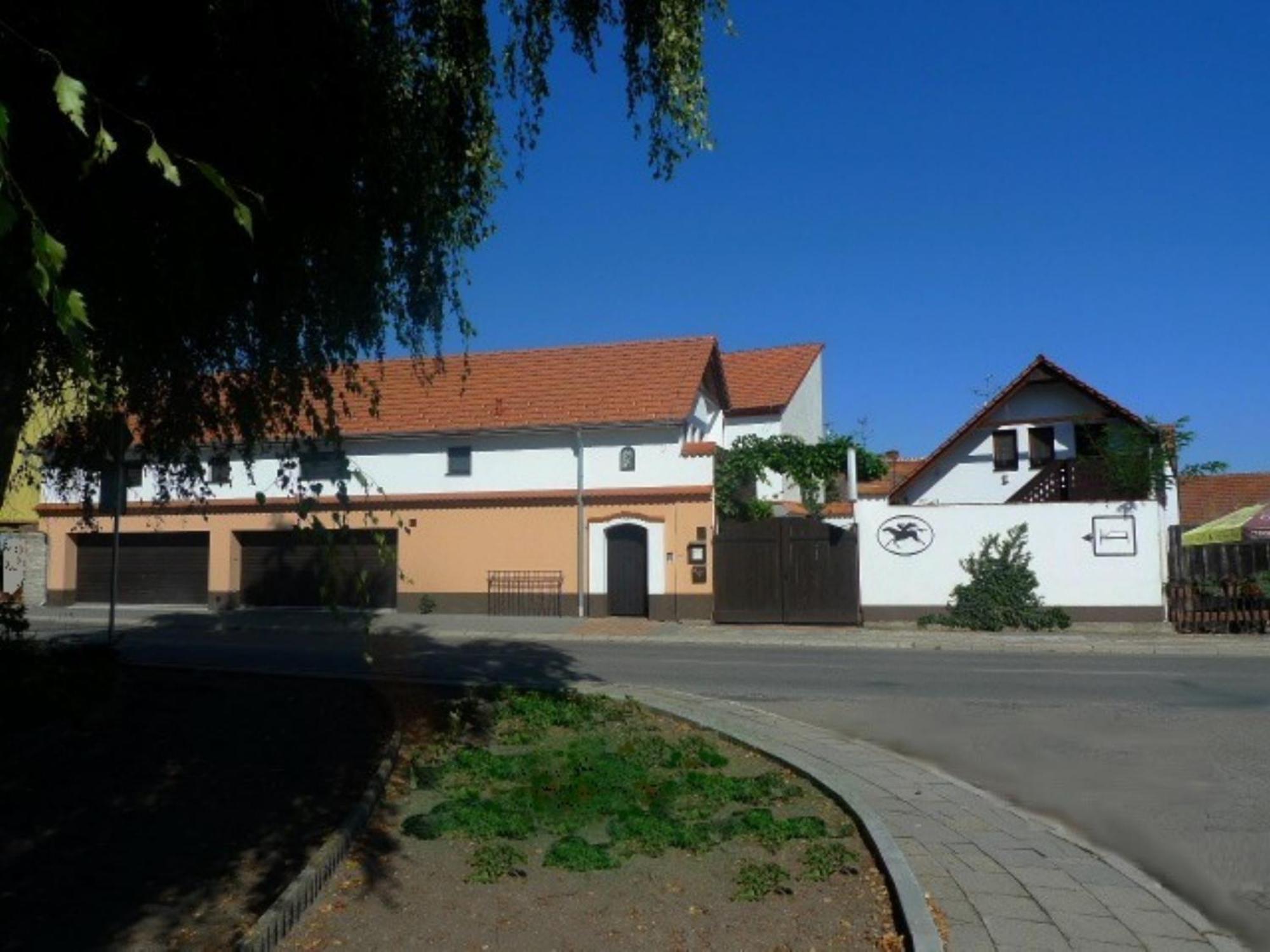 Pension Cerny Jezdec Леднице Екстериор снимка
